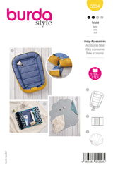 Patron Burda Enfant n°5834 : Accessoires bébé