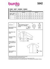 Patron Burda n°5842 : Veste & Chemise