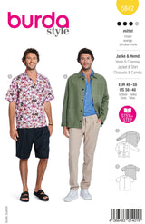 Patron Burda n°5842 : Veste & Chemise