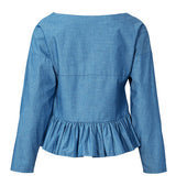 Patron Burda n°5856 : Blouse