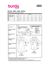 Burda Boss N ° 5885: Vestido