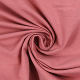 Jersey french terry coton Bio bois de rose