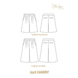 Patron de couture jort HARRY