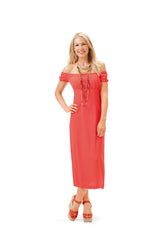 Patron N°6686 Burda : Robe à bretelles