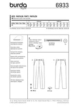 Patron n°6933 : Pantalon pour Homme