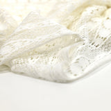 Dentelle polycoton Gina blanc cassé