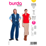 Patron Burda n°5714 : Gilet