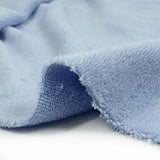 Baby blue bamboo sponge fabric sold per meter