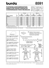 Patron n°8591 : Coordonnés