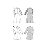 Patron Burda n°5696 : Robe