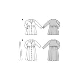 Patron Burda kids n°9206 : Robe