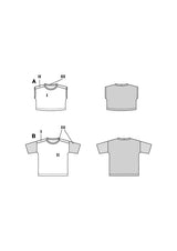 Patron Burda kids n°9184 : T-shirt