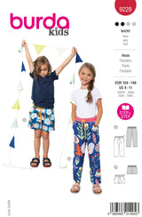 Patron Burda Enfant n°9228 : Pantalon