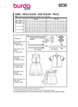 Burda children's boss n ° 9230: folklore dress