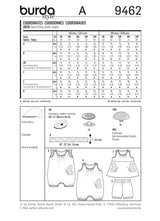 Patron n°9462 : Ensemble pour bébé