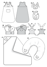 Patron n°9635 : Accessoires bébé