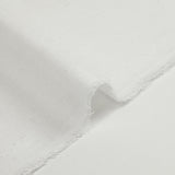 Lin viscose uni blanc