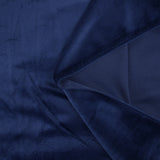 Jersey de velours tout doux bleu marine