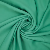 Voile de polyester satiné vert caraïbe