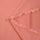 Viscose Laura unie saumon