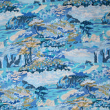 Coton liberty ® Coastal Landscape bleu au mètre