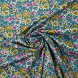 Coton liberty ® Scotty’s Tiger rose au mètre
