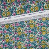 Coton liberty ® Scotty’s Tiger rose au mètre