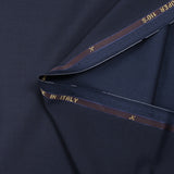 Tissu tailleur 100% laine Super 110's bleu sombre