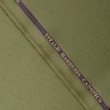 Tissu tailleur 100% laine Super 110's kaki
