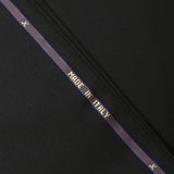Tissu tailleur 100% laine Super 110's noir