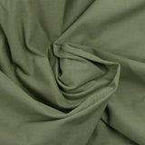 Olive green cotton jersey