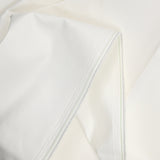 Jean's flexible cotton white white