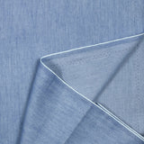 Light blue polycoton chambray