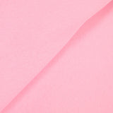 Tissu sweat minkee épais rose clair