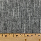 Chambray rayure Lurex Manon fond anthracite