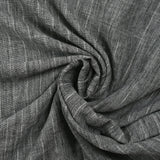Chambray rayure Lurex Manon fond anthracite