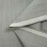 Double crepe 100% wool heather gray