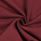 Sweat minkee épais rouge bordeaux