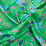 Coton liberty ® Artist Muse vert au mètre