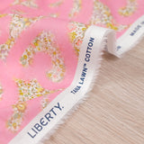 Algodón Liberty ® Leontyne Love Emma y Georgina rosa por metro