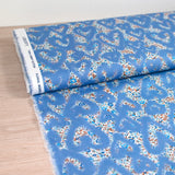 Algodón Liberty ® Leontyne Love Emma y Georgina azul por metro