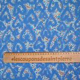 Algodón Liberty ® Leontyne Love Emma y Georgina azul por metro