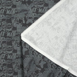 Batman printed cotton black background