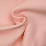 Sergé de laine rose poudré