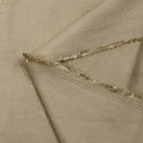Viscose crepe Lily embroidered beige foliage