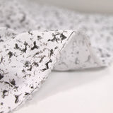 Popeline polycoton imprimée army gris