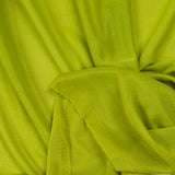Maille fine Lurex argent fond vert anis