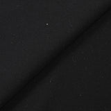 Black fine wool twill
