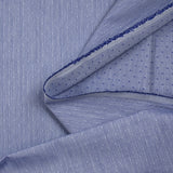 Anatole popelina de polialgodón jacquard azul real