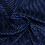 Velours 100% coton côtelé marine